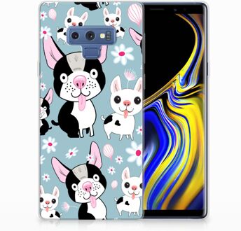 B2Ctelecom Samsung Galaxy Note 9 TPU Hoesje Design Hondjes