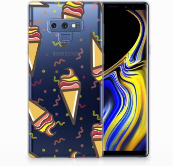 B2Ctelecom Samsung Galaxy Note 9 TPU Hoesje Design Icecream