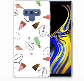 B2Ctelecom Samsung Galaxy Note 9 TPU Hoesje Design IJsjes