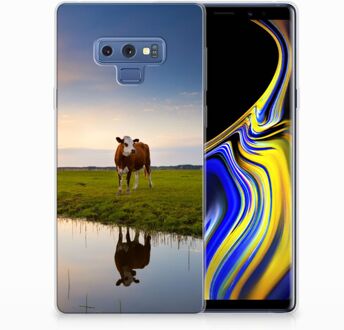 B2Ctelecom Samsung Galaxy Note 9 TPU Hoesje Design Koe