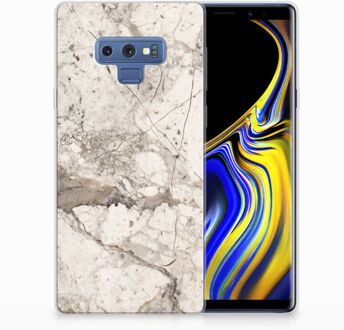 B2Ctelecom Samsung Galaxy Note 9 TPU Hoesje Design Marmer Beige