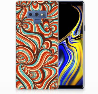 B2Ctelecom Samsung Galaxy Note 9 TPU Hoesje Design Retro