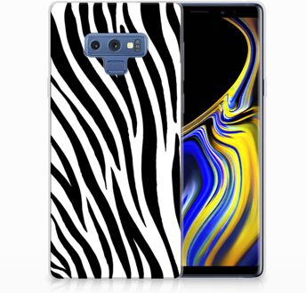 B2Ctelecom Samsung Galaxy Note 9 TPU Hoesje Design Zebra