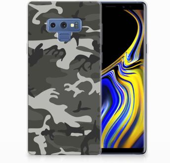 B2Ctelecom Samsung Galaxy Note 9 Uniek TPU Hoesje Army Light