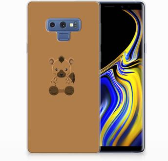 B2Ctelecom Samsung Galaxy Note 9 Uniek TPU Hoesje Baby Hyena