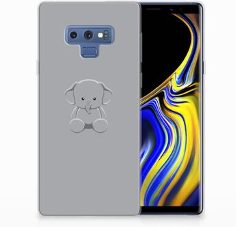 B2Ctelecom Samsung Galaxy Note 9 Uniek TPU Hoesje Baby Olifant