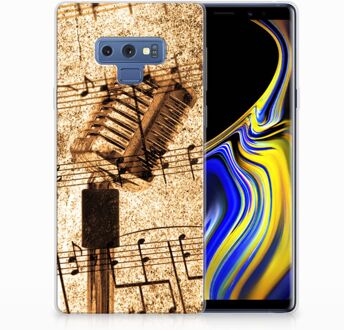 B2Ctelecom Samsung Galaxy Note 9 Uniek TPU Hoesje Bladmuziek