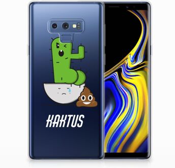 B2Ctelecom Samsung Galaxy Note 9 Uniek TPU Hoesje Cactus Poo