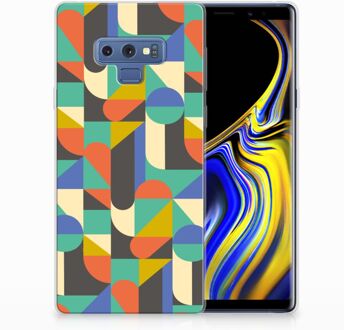 B2Ctelecom Samsung Galaxy Note 9 Uniek TPU Hoesje Funky Retro