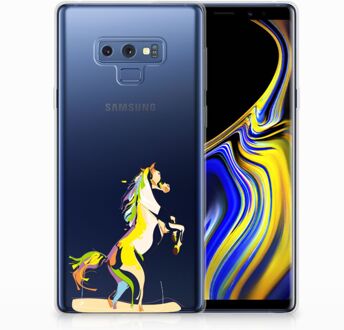 B2Ctelecom Samsung Galaxy Note 9 Uniek TPU Hoesje Horse Color