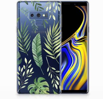 B2Ctelecom Samsung Galaxy Note 9 Uniek TPU Hoesje Leaves