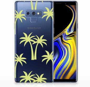 B2Ctelecom Samsung Galaxy Note 9 Uniek TPU Hoesje Palmtrees