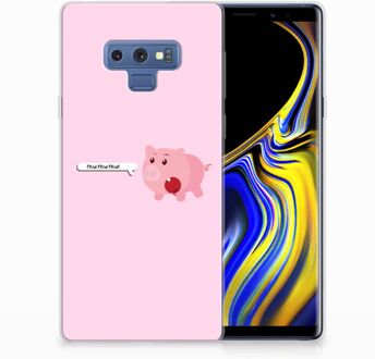 B2Ctelecom Samsung Galaxy Note 9 Uniek TPU Hoesje Pig Mud