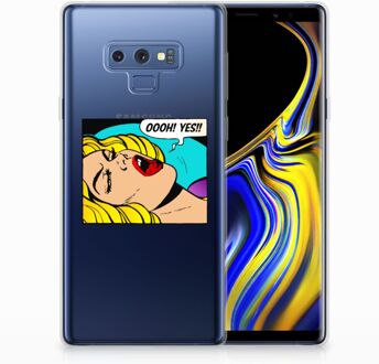 B2Ctelecom Samsung Galaxy Note 9 Uniek TPU Hoesje Popart Oh Yes