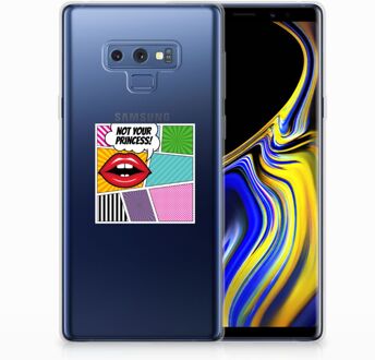 B2Ctelecom Samsung Galaxy Note 9 Uniek TPU Hoesje Popart Princess