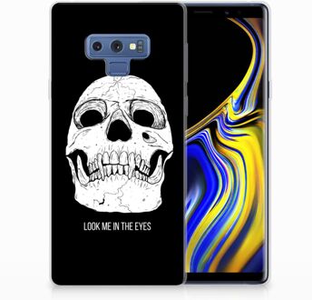 B2Ctelecom Samsung Galaxy Note 9 Uniek TPU Hoesje Skull Eyes