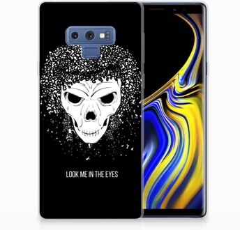 B2Ctelecom Samsung Galaxy Note 9 Uniek TPU Hoesje Skull Hair