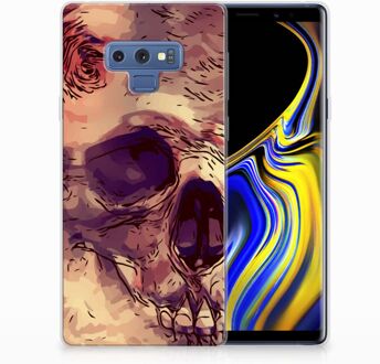 B2Ctelecom Samsung Galaxy Note 9 Uniek TPU Hoesje Skullhead