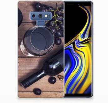 B2Ctelecom Samsung Galaxy Note 9 Uniek TPU Hoesje Wijn