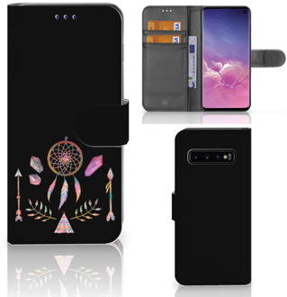 B2Ctelecom Samsung Galaxy S10  Hoesje Bookcase Boho Dreamcatcher