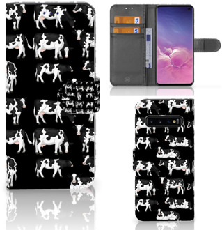 B2Ctelecom Samsung Galaxy S10  Hoesje Bookcase Koetjes