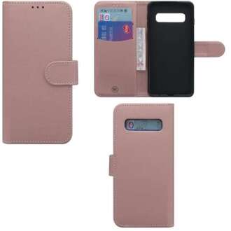 B2Ctelecom Samsung Galaxy S10 Hoesje Rose met Flexibele Houder