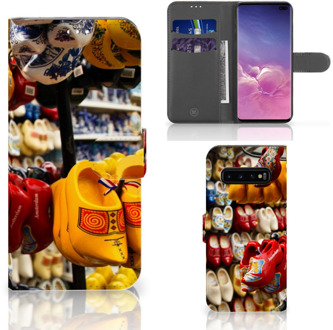 B2Ctelecom Samsung Galaxy S10 Plus Bookcover hoesje Klompen