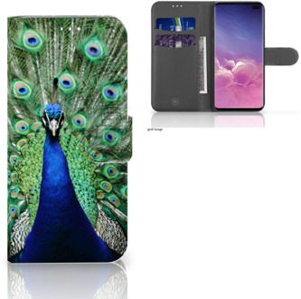 B2Ctelecom Samsung Galaxy S10 Plus Bookcover hoesje Pauw