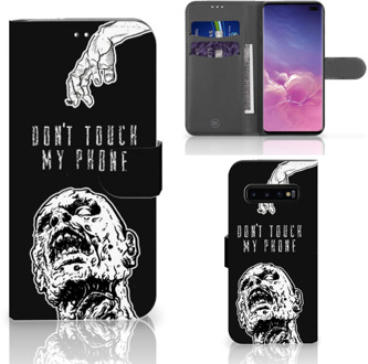 B2Ctelecom Samsung Galaxy S10 Plus Bookcover hoesje Zombie