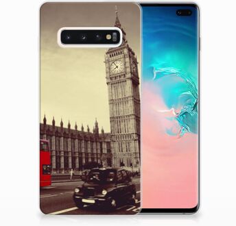 B2Ctelecom Samsung Galaxy S10 Plus TPU Hoesje Design Londen