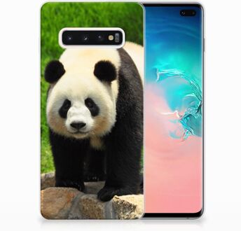 B2Ctelecom Samsung Galaxy S10 Plus TPU Hoesje Design Panda