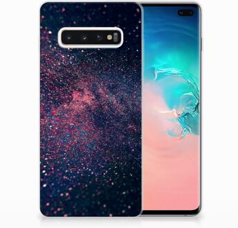 B2Ctelecom Samsung Galaxy S10 Plus TPU-siliconen Hoesje Design Stars