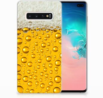 B2Ctelecom Samsung Galaxy S10 Plus Uniek TPU Hoesje Bier