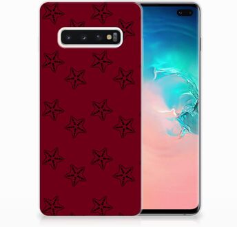 B2Ctelecom Samsung Galaxy S10 Plus Uniek TPU Hoesje Sterren