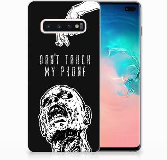 B2Ctelecom Samsung Galaxy S10 Plus Uniek TPU Hoesje Zombie