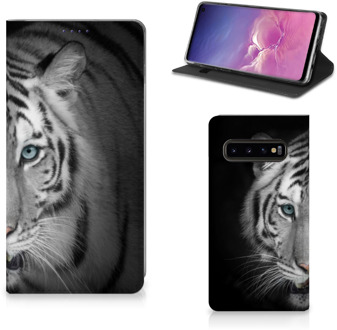 B2Ctelecom Samsung Galaxy S10 Stand Case Tijger