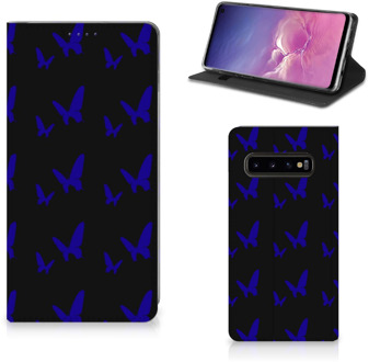 B2Ctelecom Samsung Galaxy S10 Stand Case Vlinder Patroon