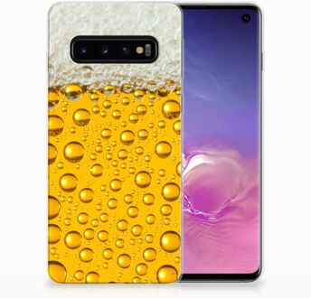 B2Ctelecom Samsung Galaxy S10 TPU Siliconen Hoesje Bier