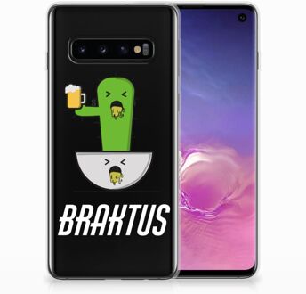 B2Ctelecom Samsung Galaxy S10 TPU Siliconen Hoesje Braktus