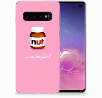 B2Ctelecom Samsung Galaxy S10 TPU Siliconen Hoesje Nut Boyfriend