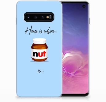 B2Ctelecom Samsung Galaxy S10 TPU Siliconen Hoesje Nut Home