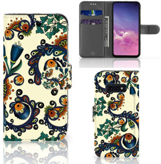 B2Ctelecom Samsung Galaxy S10e Beschermhoes Barok Flower