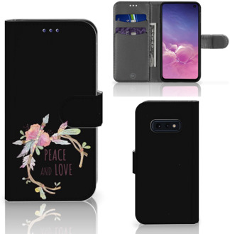 B2Ctelecom Samsung Galaxy S10e Beschermhoes Boho Text