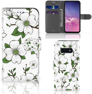 B2Ctelecom Samsung Galaxy S10e Beschermhoes Dogwood Flowers