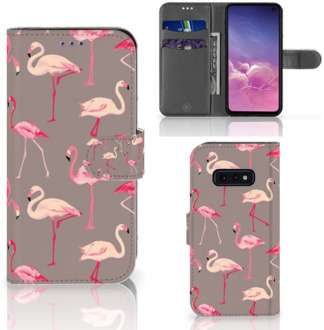 B2Ctelecom Samsung Galaxy S10e Beschermhoes Flamingo