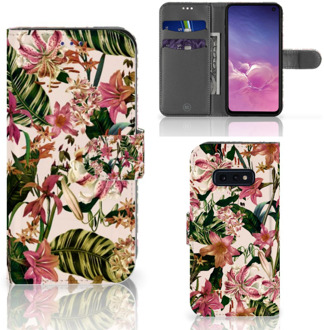 B2Ctelecom Samsung Galaxy S10e Beschermhoes Flowers