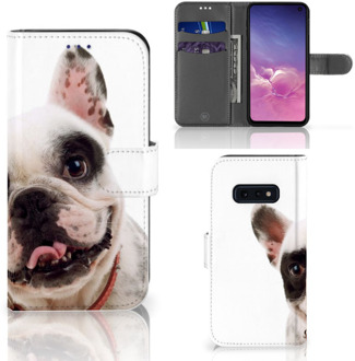 B2Ctelecom Samsung Galaxy S10e Beschermhoes Franse Bulldog