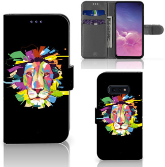 B2Ctelecom Samsung Galaxy S10e Beschermhoes Lion Color