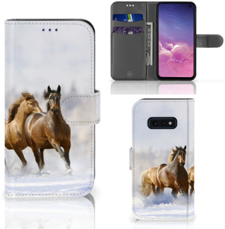 B2Ctelecom Samsung Galaxy S10e Beschermhoes Paarden