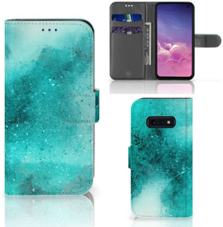 B2Ctelecom Samsung Galaxy S10e Beschermhoes Painting Blue